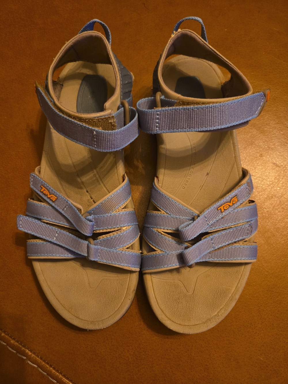 TEVA TIRRA Blue/Grey WALKING HIKING SPORT WOMEN'S SANDALS SIZE US 7.5 US UK 6